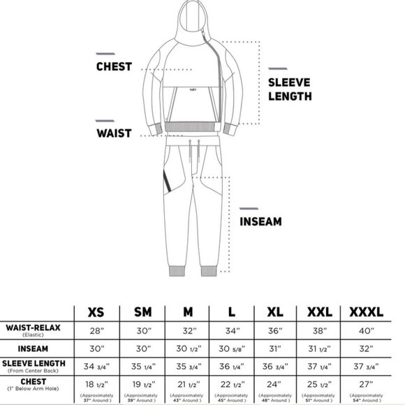 NWOT Tuxy Lounge Suit in Black and Grey, M - Picture 12 of 12